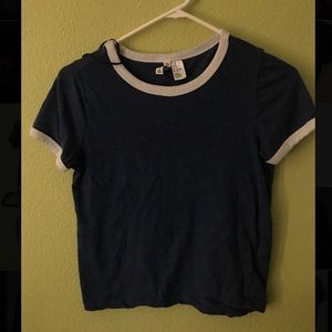 navy blue top